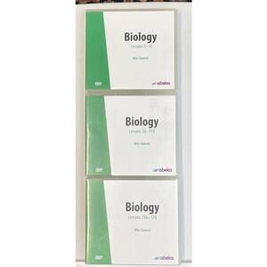 Abeka DVD Disc Limited Set Miss Stancel Biology Lessons 1-170 Home Learning